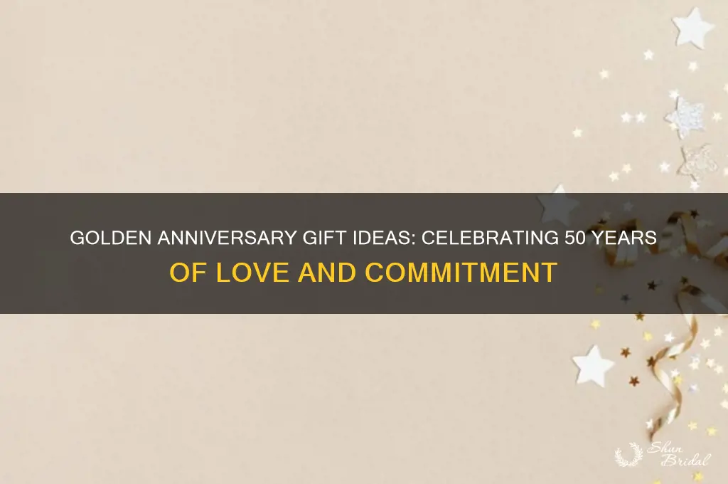 what should a person gift for a 50th wedding anniversary