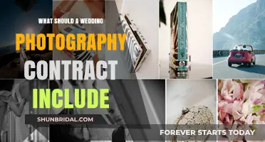 Key Elements of a Wedding Photography Contract