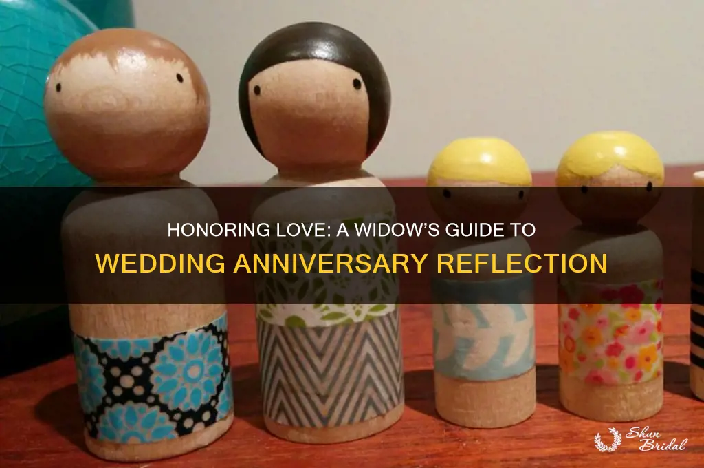 what should a widow do on her wedding anniversary