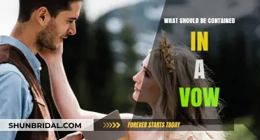 Crafting Meaningful Vows: Essential Elements for a Lasting Commitment
