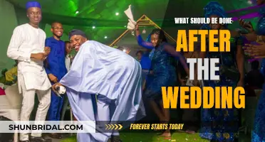 Post-Wedding: Things to Do After the Big Day