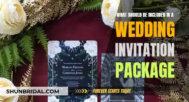 Wedding Invitation Essentials: What to Include in Your Package