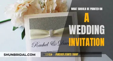 Wedding Invitation Etiquette: What to Include and Avoid