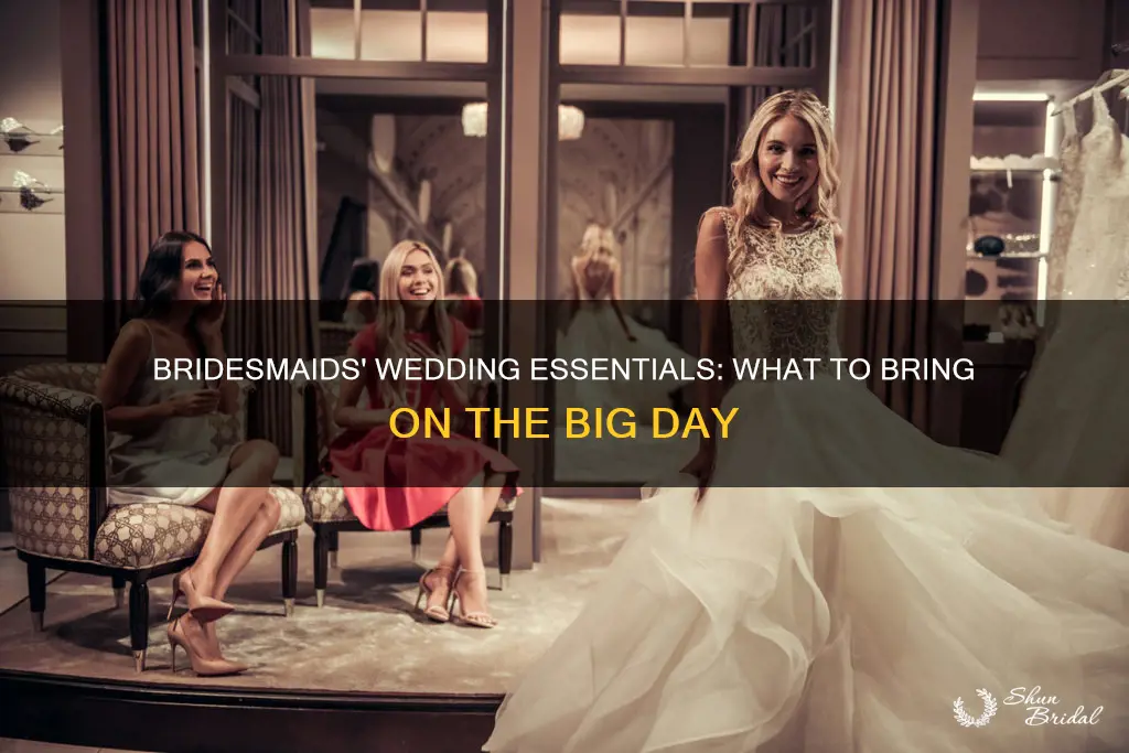 what should bridesmaids bring to wedding