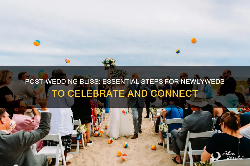 what should couples do after the wedding ceremony