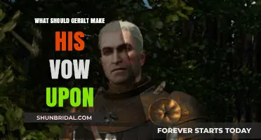 Geralt's Vow: Choosing the Right Oath for the Witcher's Path