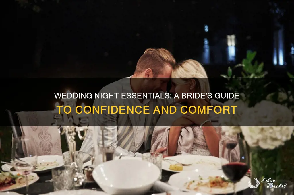 what should girl do on her wedding night