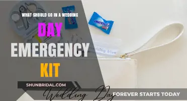 Essential Wedding Day Emergency Kit: Must-Haves for a Stress-Free Celebration