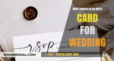 Crafting the Perfect Wedding Reply Card: Essential Details to Include