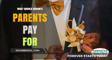 Financial Responsibilities of the Groom's Parents: A Comprehensive Guide
