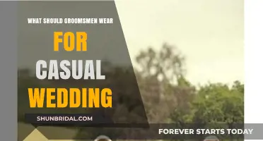 Casual Wedding Groomsmen Attire: Stylish and Comfortable Outfit Ideas