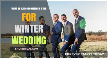 Winter Wedding Style Guide: Perfect Groomsmen Outfits for Cold Weather