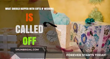 Wedding Called Off: Who Keeps the Gifts and Why?