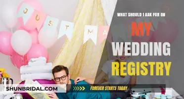 Wedding Registry: What to Ask For