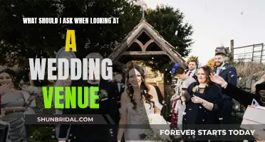 Key Questions to Ask Your Wedding Venue