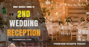 Essential Items for a Second Wedding Reception