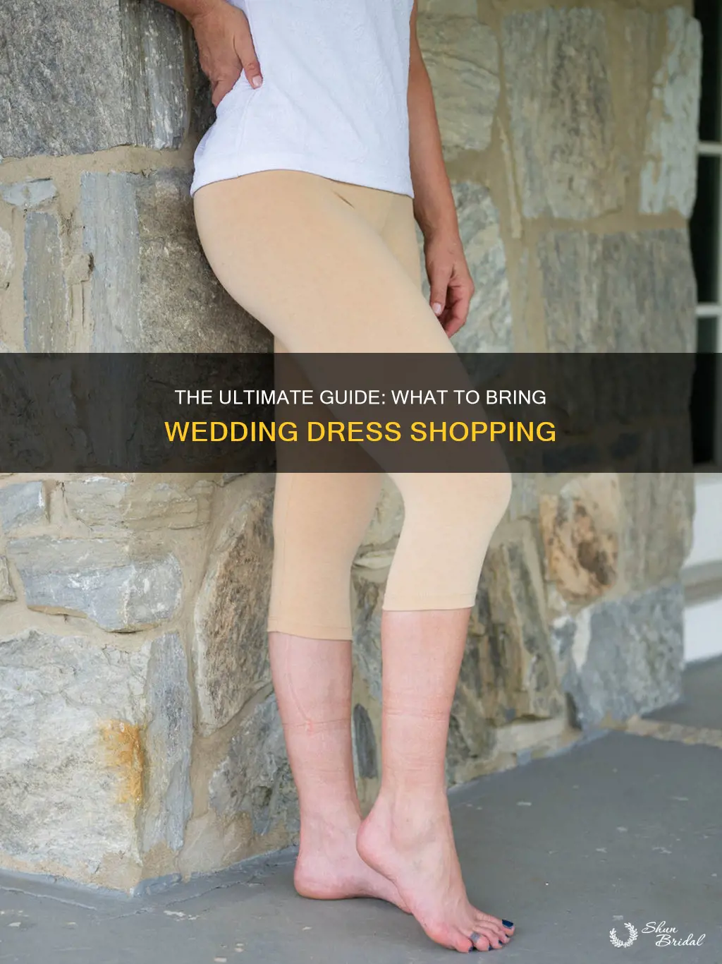 what should I bring to wedding dress shopping