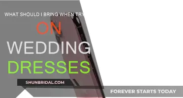 Essential Items to Bring When Trying on Wedding Dresses