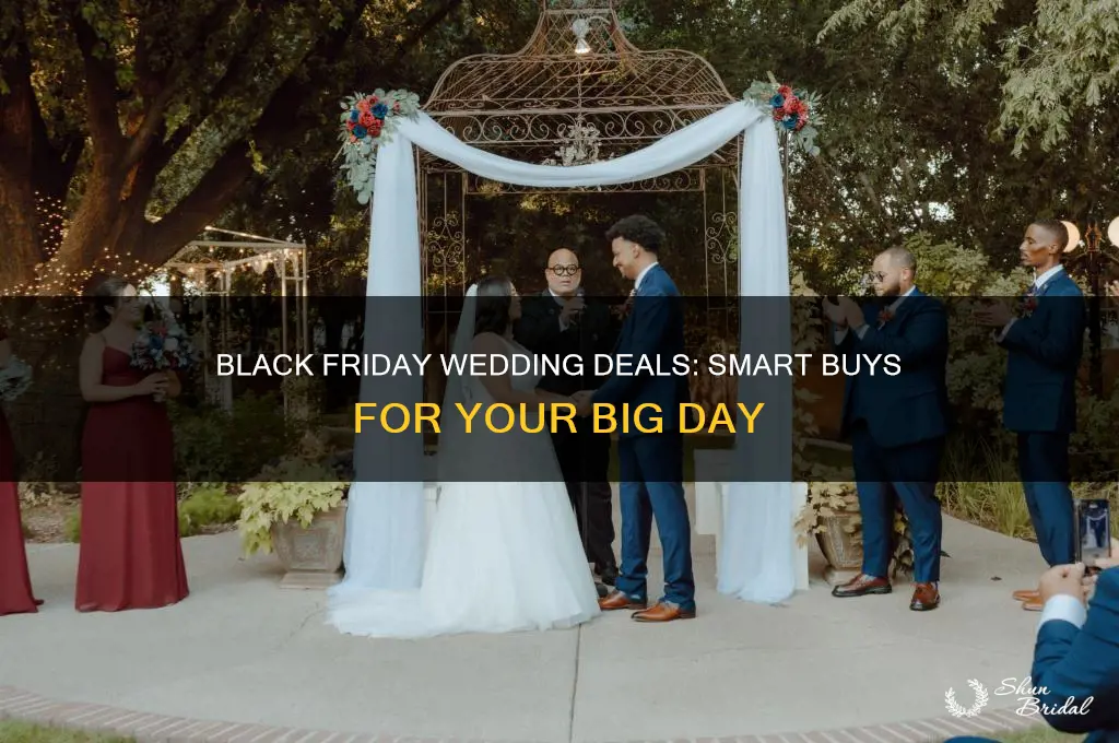 what should I buy for my wedding on black friday