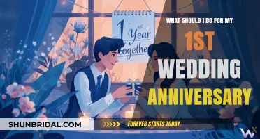 Celebrating Your First Wedding Anniversary: Romantic Ideas to Cherish Together
