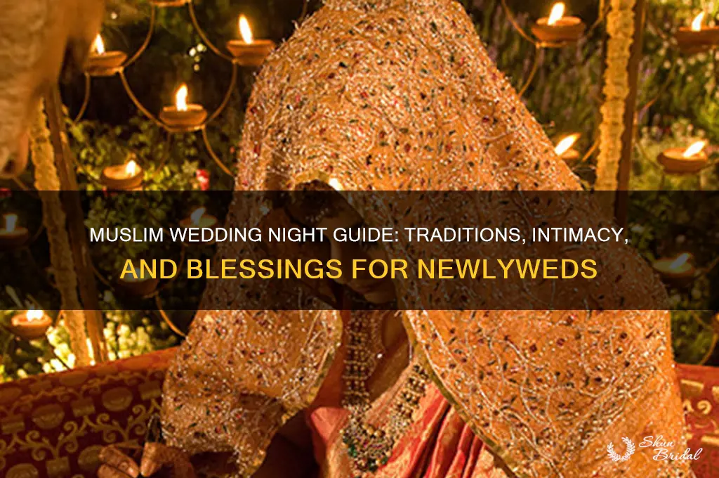 what should I do on my wedding night muslim