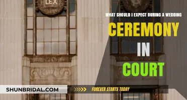 Court Wedding Ceremony: What to Expect on Your Special Day