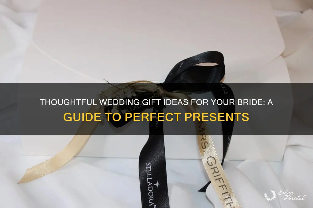 what should i get my bride for a wedding gift