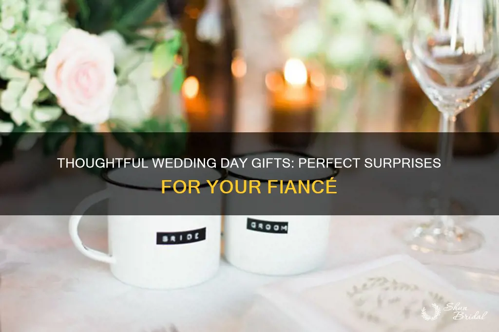 what should I get my fiance on our wedding day