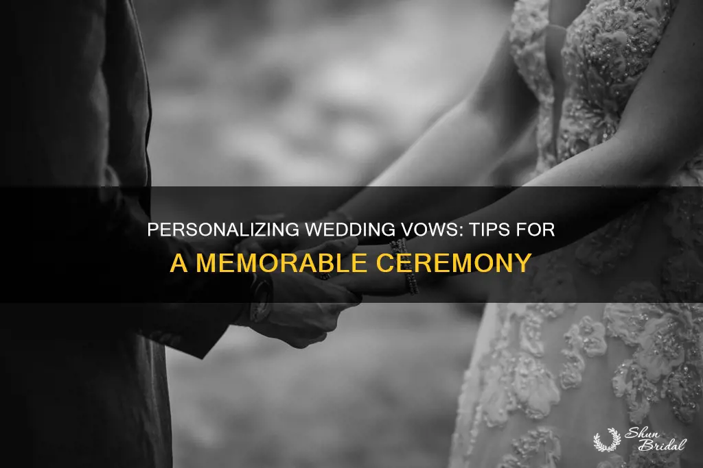 what should I put in my wedding vows