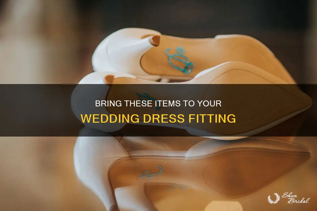 what should I take to try on wedding dresses