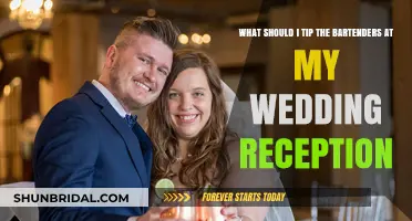 Tipping Etiquette: Bartenders at Your Wedding Reception