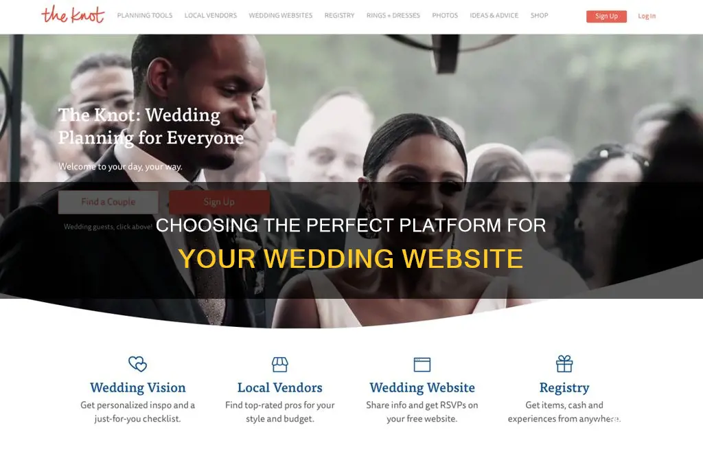what should I use for my wedding website