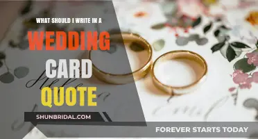 Heartfelt Wedding Card Quotes: Crafting the Perfect Message for the Couple