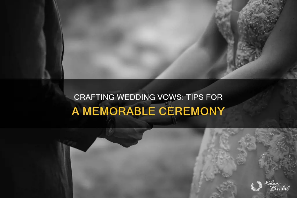 what should iw rite in wedding vows