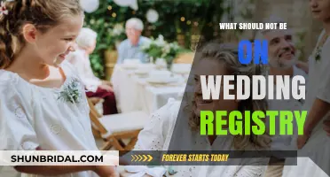 Wedding Registry: Avoid These Common Mistakes