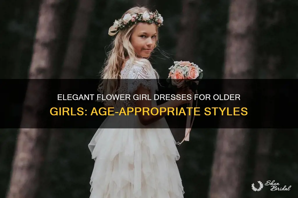 what should older flower girl wear
