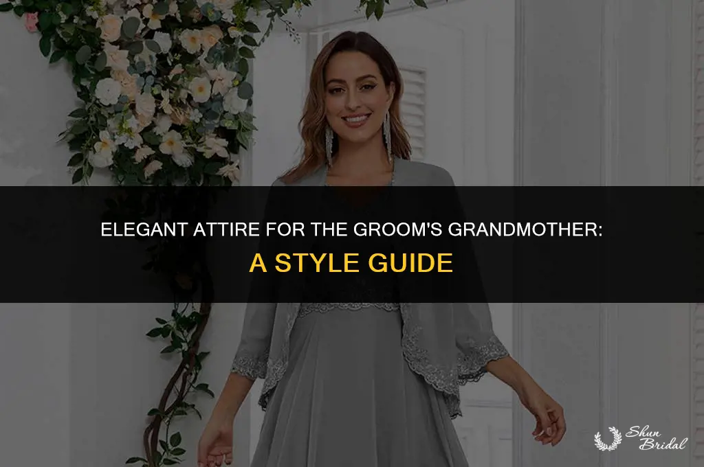 what should the grandmother of the groom wear
