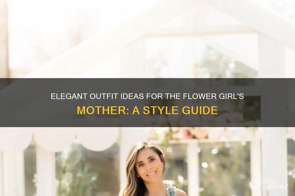what should the mother of the flower girl wear