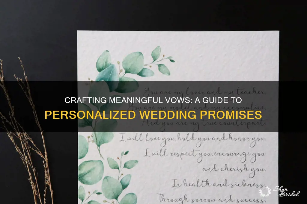 what should vows look like