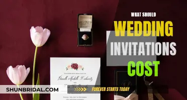 The Cost of Wedding Invitations: How Much to Spend?