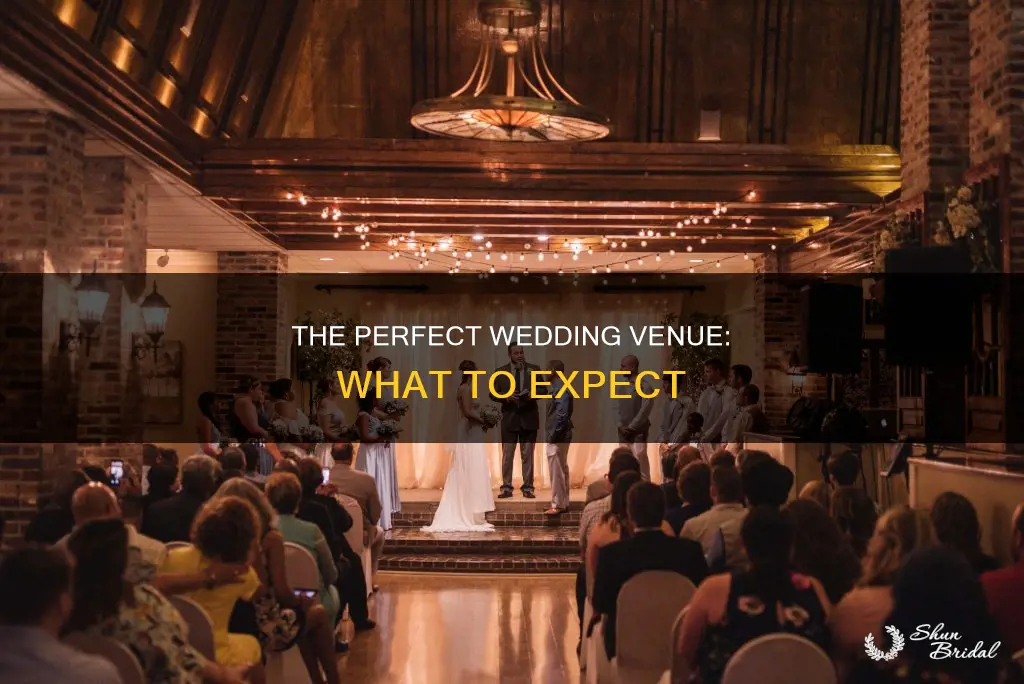 what should you expect from a wedding venue