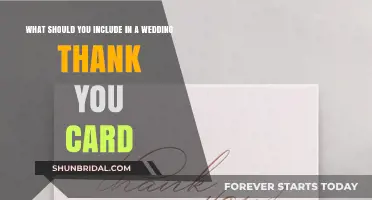 Crafting Heartfelt Wedding Thank You Cards: Essential Elements to Include