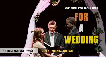 How Much to Pay a Pastor for Officiating Your Wedding