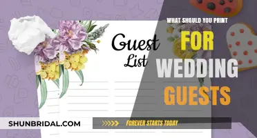 Thoughtful Wedding Printables: Delighting Guests with Personalized Keepsakes
