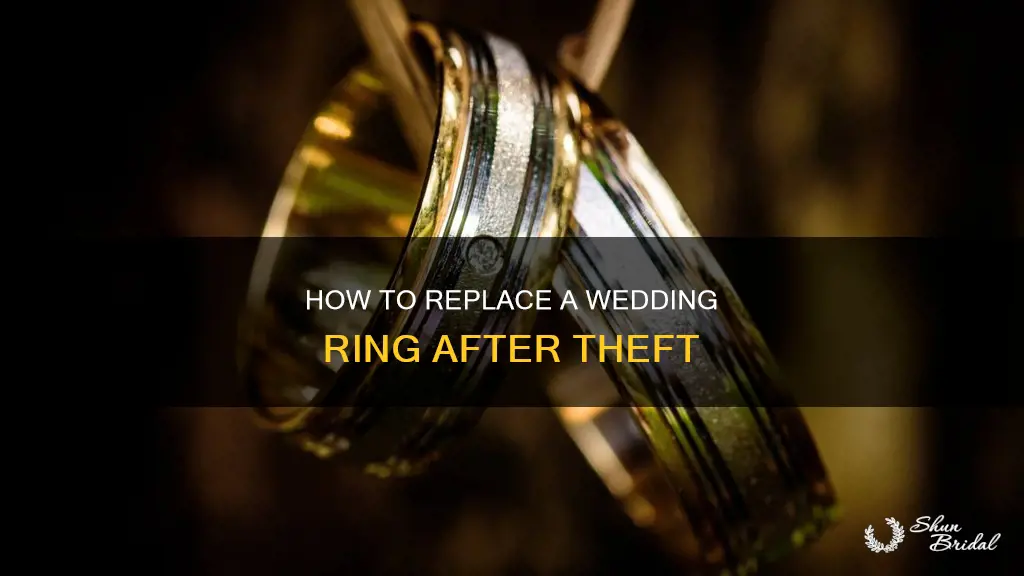 what should you replace a stolen wedding ring with