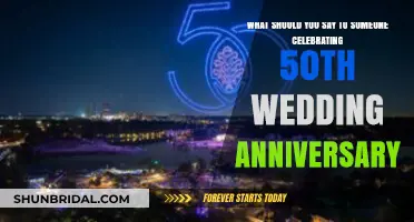 Golden Love: Heartfelt Words for a 50th Wedding Anniversary Celebration