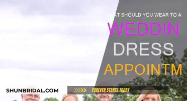 Choosing a Wedding Dress: What to Wear to Your Appointment