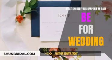 When to Set Your Wedding RSVP Date