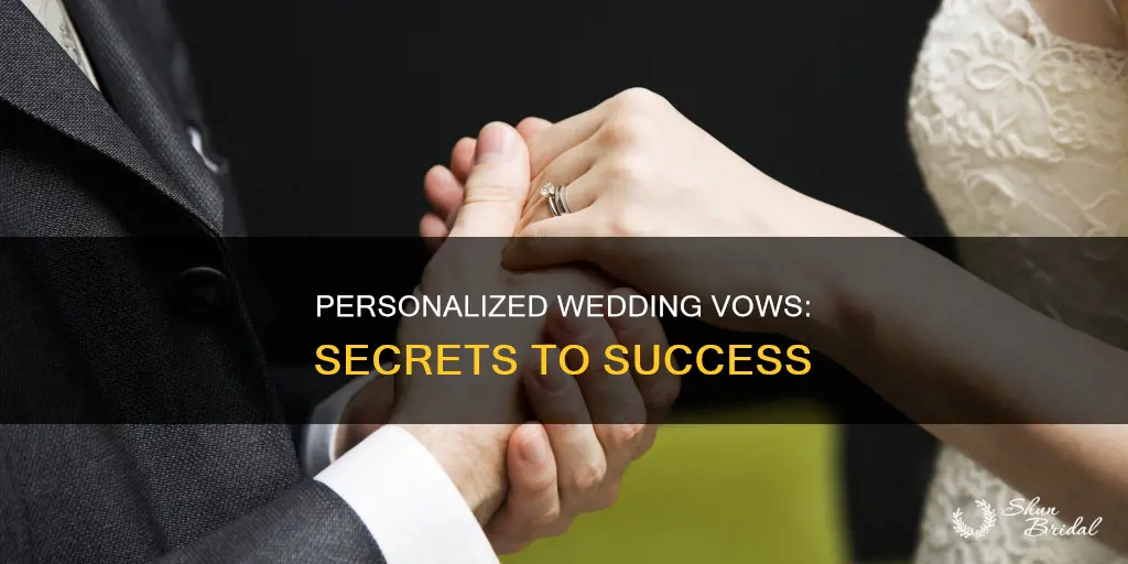 what should your wedding vows consist of