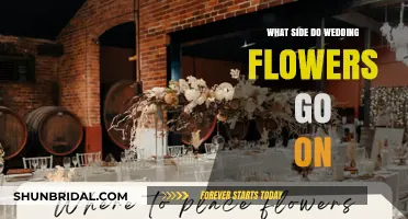 Wedding Flowers Placement: Which Side Should They Go On?